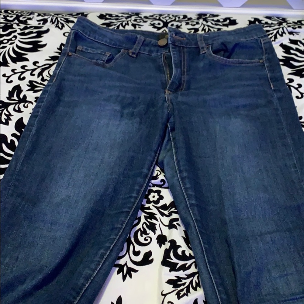 Dark blue skinny jeans